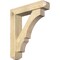 Ekena Millwork Balboa Craftsman Rough Sawn Bracket w/ Offset Brace, Douglas Fir, 6"W x 26"D x 30"H BKT0604X26X30BOA04RDF - alternate 1